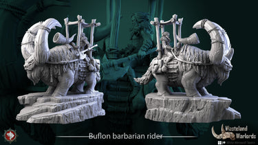 Buflon Barbarian - Mount and Rider